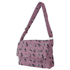 Insects pattern Full Print Messenger Bag (M)