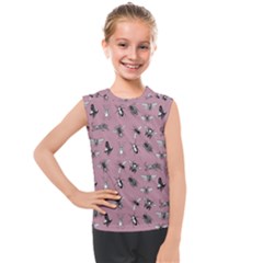 Insects pattern Kids  Mesh Tank Top