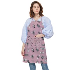 Insects pattern Pocket Apron