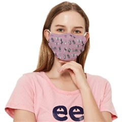 Insects pattern Fitted Cloth Face Mask (Adult)