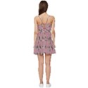 Insects pattern Short Frill Dress View4