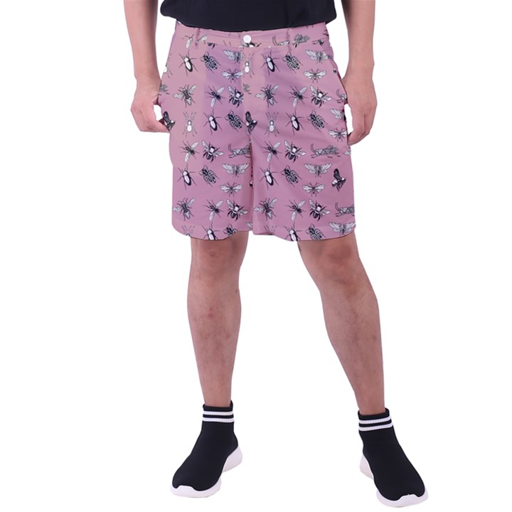 Insects pattern Men s Pocket Shorts