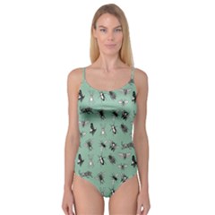 Insects Pattern Camisole Leotard  by Valentinaart