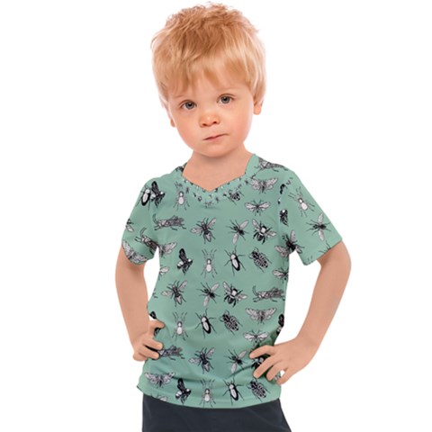 Insects Pattern Kids  Sports Tee by Valentinaart