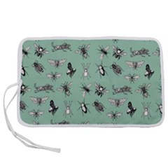 Insects Pattern Pen Storage Case (l) by Valentinaart