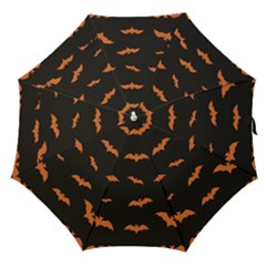 Bat Pattern Straight Umbrellas by Valentinaart