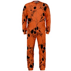 Skull Pattern Onepiece Jumpsuit (men) by Valentinaart