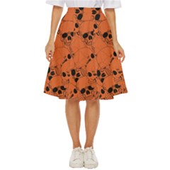 Skull Pattern Classic Short Skirt