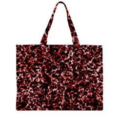 Red Universe Zipper Mini Tote Bag by DimitriosArt