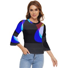 Abstract 2322  Bell Sleeve Top