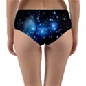 Orion (M42) + Pleiades (M45) Galaxy Reversible Mid-Waist Bikini Bottoms View4