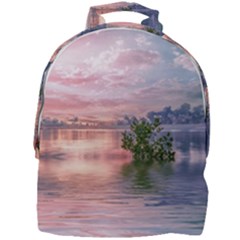 Nature Water Outdoors Travel Exploration Mini Full Print Backpack by danenraven