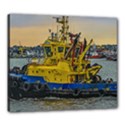 Tugboat Sailing At River, Montevideo, Uruguay Canvas 24  x 20  (Stretched) View1