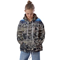 Badlands National Park Nature South Dakota Geology Kids  Oversized Hoodie by danenraven