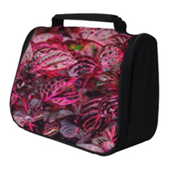 Red Leaves Plant Nature Leaves Flora Foliage Full Print Travel Pouch (small) by danenraven