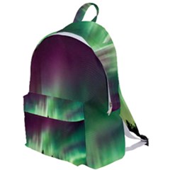 Aurora Borealis Northern Lights Forest Trees Woods The Plain Backpack