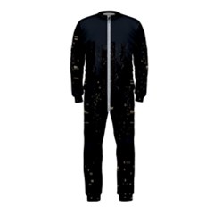 City Night Urban Downtown Science Tower Halo Onepiece Jumpsuit (kids)