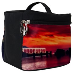 New York City Urban Skyline Harbor Bay Reflections Make Up Travel Bag (big)