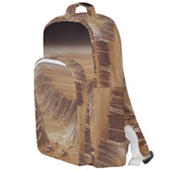 Mars Crater Planet Canyon Cliff Nasa Astronomy Double Compartment Backpack by danenraven