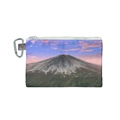 Mount Mountain Fuji Japan Volcano Mountains Canvas Cosmetic Bag (small) by danenraven