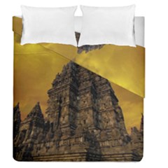 Temple Prambanan Java Indonesia Duvet Cover Double Side (queen Size) by danenraven