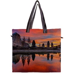 Lago Di Limides Dolomites Alps Italy Mountains Canvas Travel Bag by danenraven