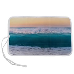 Beach Sea Waves Water Ocean Landscape Nature Pen Storage Case (l) by danenraven