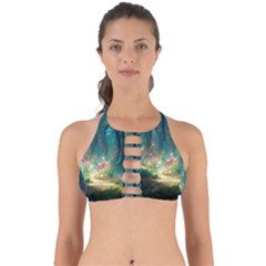 Magical Forest Forest Painting Fantasy Perfectly Cut Out Bikini Top by danenraven