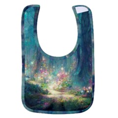 Magical Forest Forest Painting Fantasy Baby Bib by danenraven