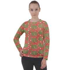 X Mas Texture Pack Women s Long Sleeve Raglan Tee