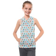 X Mas Texture Pack 2 Kids  Sleeveless Hoodie by artworkshop