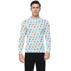 X Mas Texture Pack 2 Men s Long Sleeve Rash Guard by artworkshop