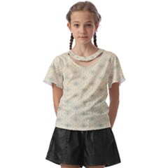 X Mas Texture Pack 3 Kids  Front Cut Tee by artworkshop