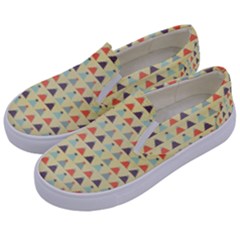  X Mas Texture Pack 5 Kids  Canvas Slip Ons by artworkshop