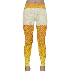 Bubble Beer Classic Yoga Leggings by artworkshop