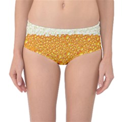 Bubble Beer Mid-waist Bikini Bottoms by artworkshop