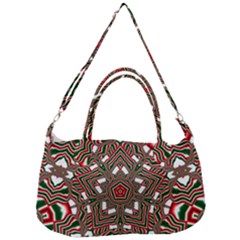Christmas-kaleidoscope Removal Strap Handbag by artworkshop