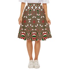 Christmas-kaleidoscope Classic Short Skirt by artworkshop