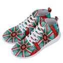 Christmas kaleidoscope Men s Lightweight High Top Sneakers View2