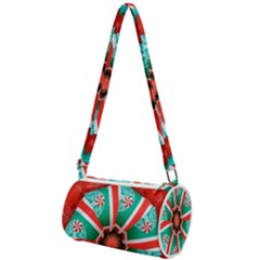 Christmas Kaleidoscope Mini Cylinder Bag by artworkshop