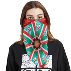 Christmas Kaleidoscope Face Covering Bandana (triangle) by artworkshop