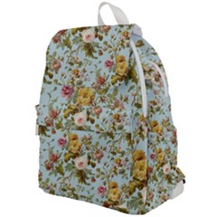 Flowers Vintage Floral Top Flap Backpack