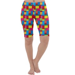 Lego Background Cropped Leggings 