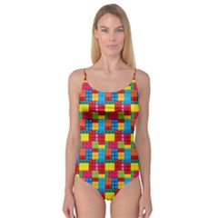 Lego Background Camisole Leotard  by artworkshop