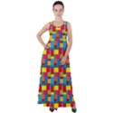 Lego Background Empire Waist Velour Maxi Dress View1