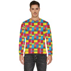 Lego Background Men s Fleece Sweatshirt by artworkshop
