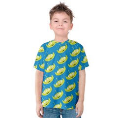 Pattern Aliens Kids  Cotton Tee