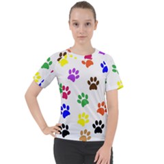 Pawprints Women s Sport Raglan Tee