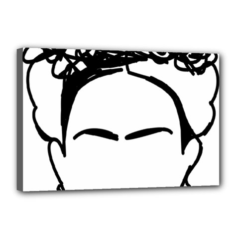 Frida Kahlo  Canvas 18  X 12  (stretched) by Sobalvarro