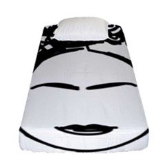 Frida Kahlo  Fitted Sheet (single Size) by Sobalvarro